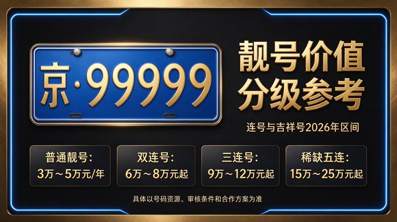 闲置北京租牌照三年价格明细表相关业务示意图